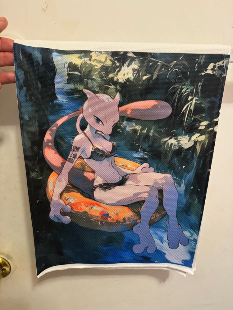Image of Mewtwo on the River