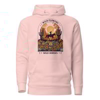 Image 6 of Unisex Hoodie, Wildflowers, Wild Horses Hoodie