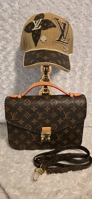 Image of LuV Crossbody with matching hat