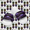 LAGOS TRAFFIC COUTURE MEN'S SLIDES (PURPLE HAZE)