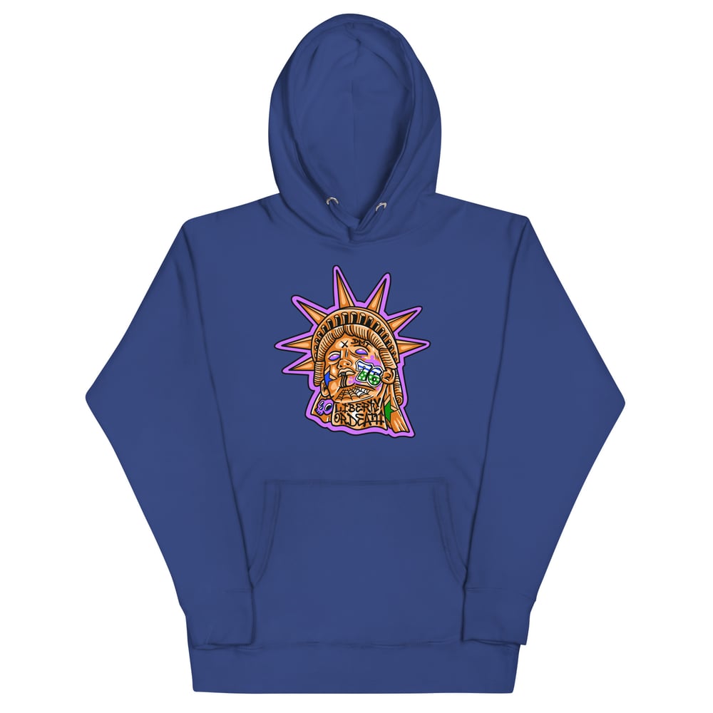 Purple Liberty Unisex Hoodie