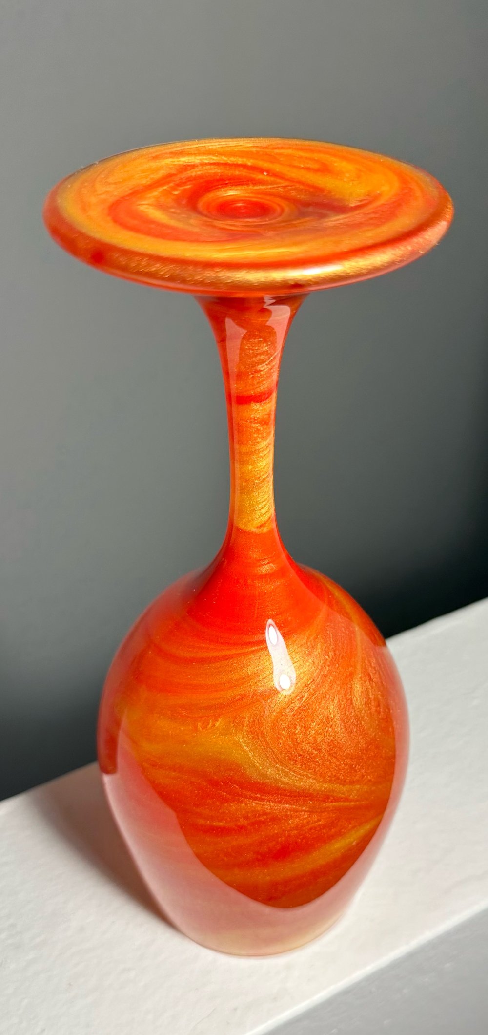 Image of Personalized Goblet Wine Glass