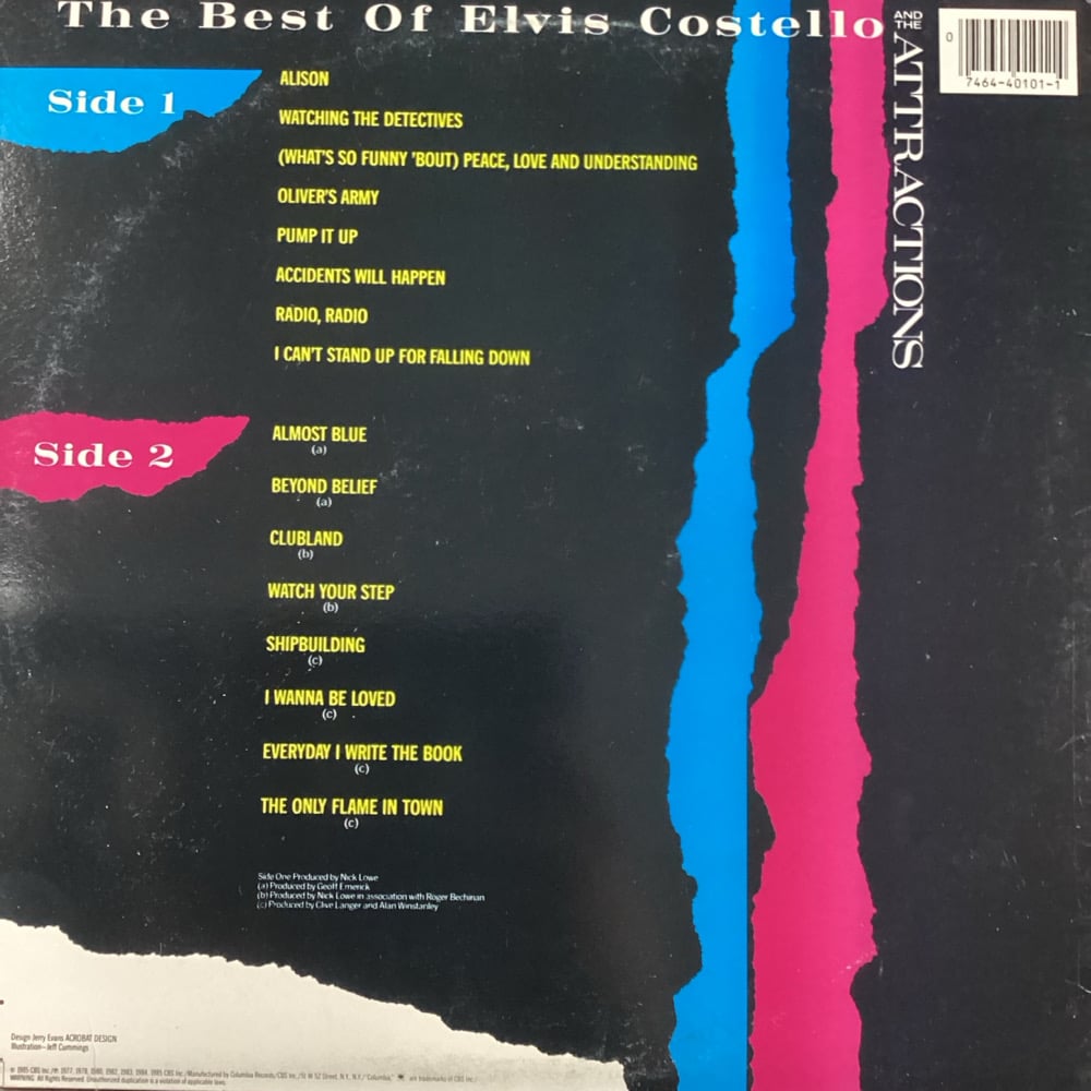 Elvis Costello And The Attractions - The Best Of Elvis Costello And The Attractions