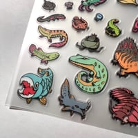 Image 4 of Paleozoic Creatures Sticker Sheet