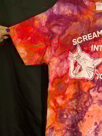 Image 2 of LARGE  Scream Into The Void Tie Dye Shirt  1