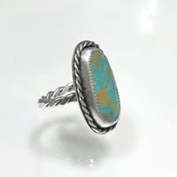 Image 1 of Kingman Turquoise Ring #3