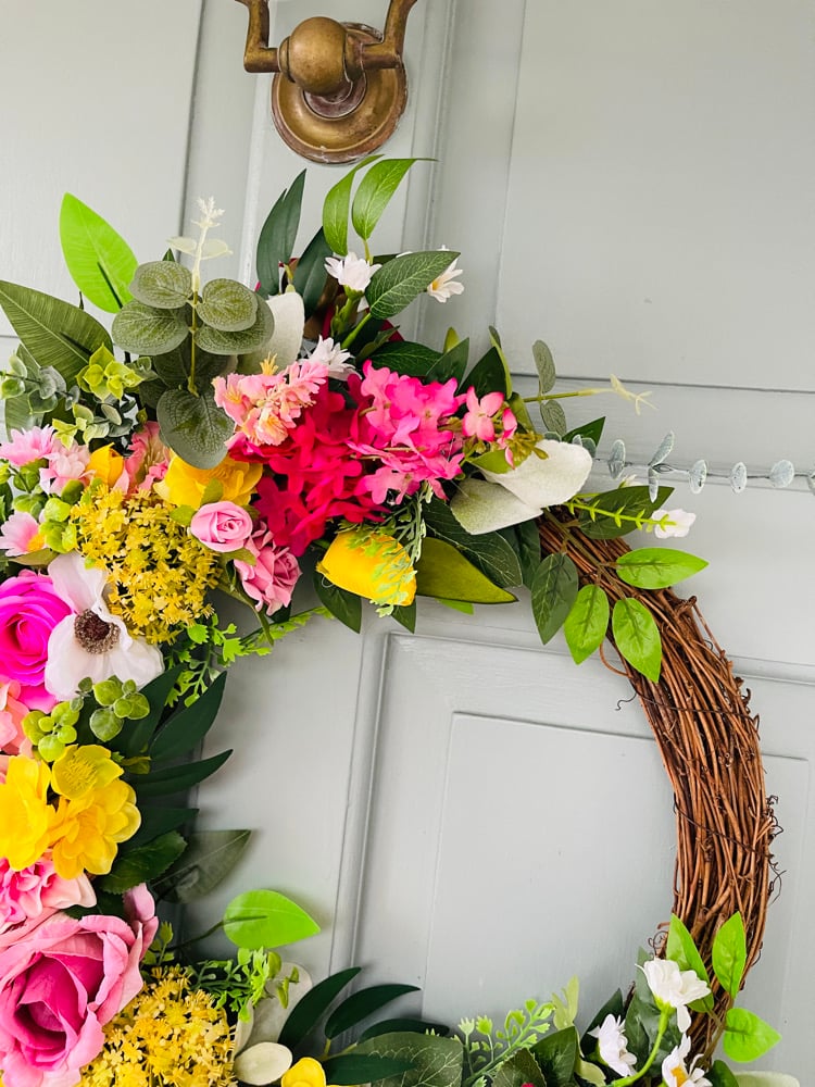 Image of 40cm Rattan 1/2 filled 