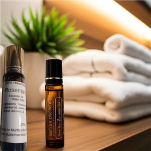 Image of Rosemary Essential Oil Roller Bottle