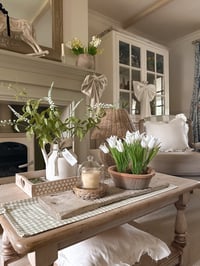 Image 4 of Tulips on moss balls ( Set of 2 or 4 )