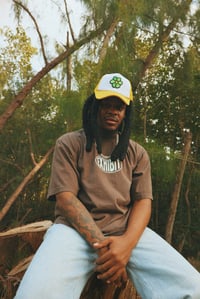 Image 2 of Trucker Hat - Yellow 