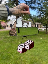 Image 2 of Car Mirror Snoopy
