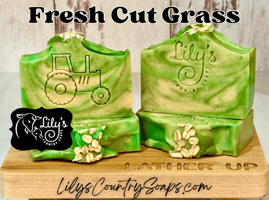 Image of Fresh Cut Grass Goat Milk Soap