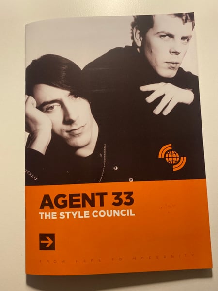 Image of NEW! The Style Council Agent 33