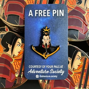 Image of AZULA + Free Pin