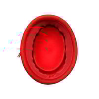 Image 2 of Red Felted Hat