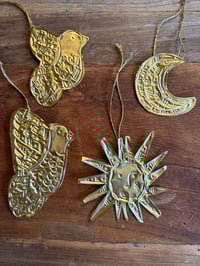 Image 5 of Décoration dorée🌟✍️ Bird 2