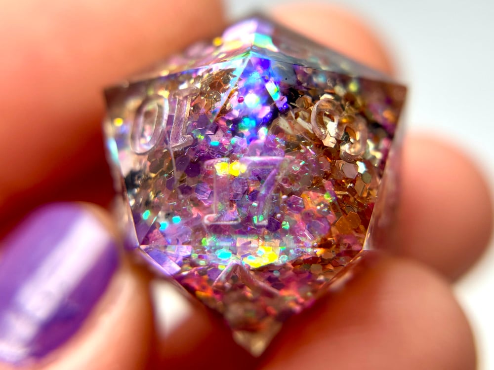 Image of Glitter Cacophony (finished upon order)