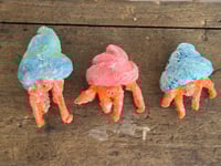 Image 3 of Spun cotton hermit crab ornament 