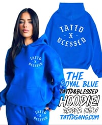 25% off SPECIAL OFFER!!! Tattd&Blessed Royal blue Hoodie!!! 💙