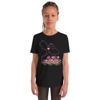 Image 2 of A Girl's Dragon, Youth Short Sleeve T-Shirt