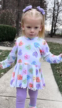 Image 4 of Hugs & Kisses Peplum (size 6,7,8)