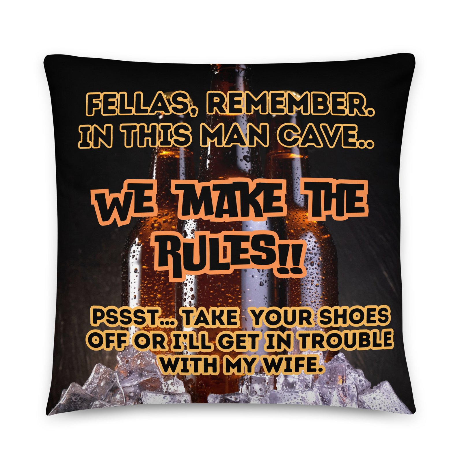 Man cave throw pillows best sale