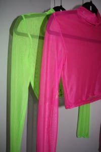 Neon Mesh Undertop 