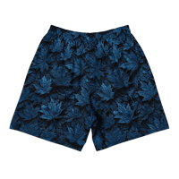 Image 2 of Midnight Maple Leaf Unisex Athletic Shorts