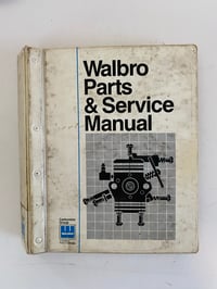 Image 1 of Walbro 1980s Price List / Carb & Service Parts