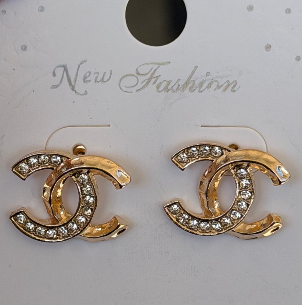 Image of Channel earrings 