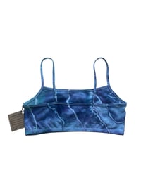 Image 6 of L (38) Bralette in Moody Blues Geode Ice Dye