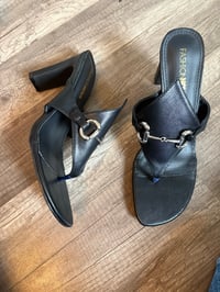 Black fashion Nova sandals 