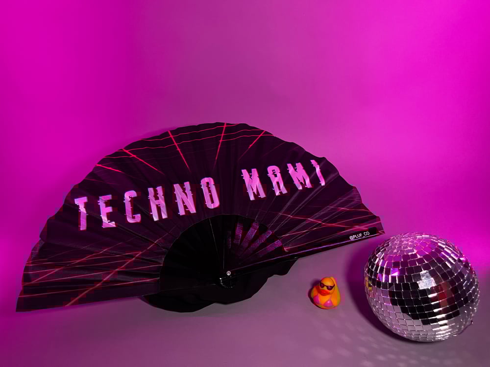 Techno Mami Hand Fan