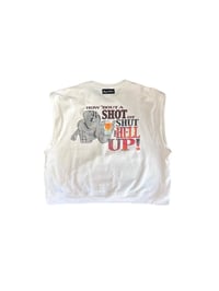 Image 1 of WHITE T-SHIRT VEST