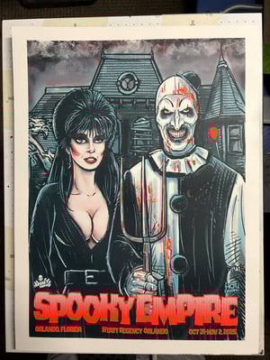 AMERICAN GOTHIC 2025 - Halloween 2025 Spooky Empire Event poster