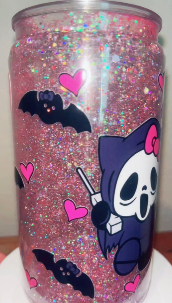 Image of No you hang up Hello Kitty SnowGlobe
