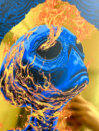 Image 3 of Puscifer in Portland Poster - Gold Variant