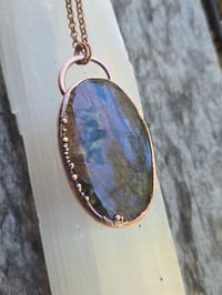 Image 3 of Electroformed Labradorite necklace 01