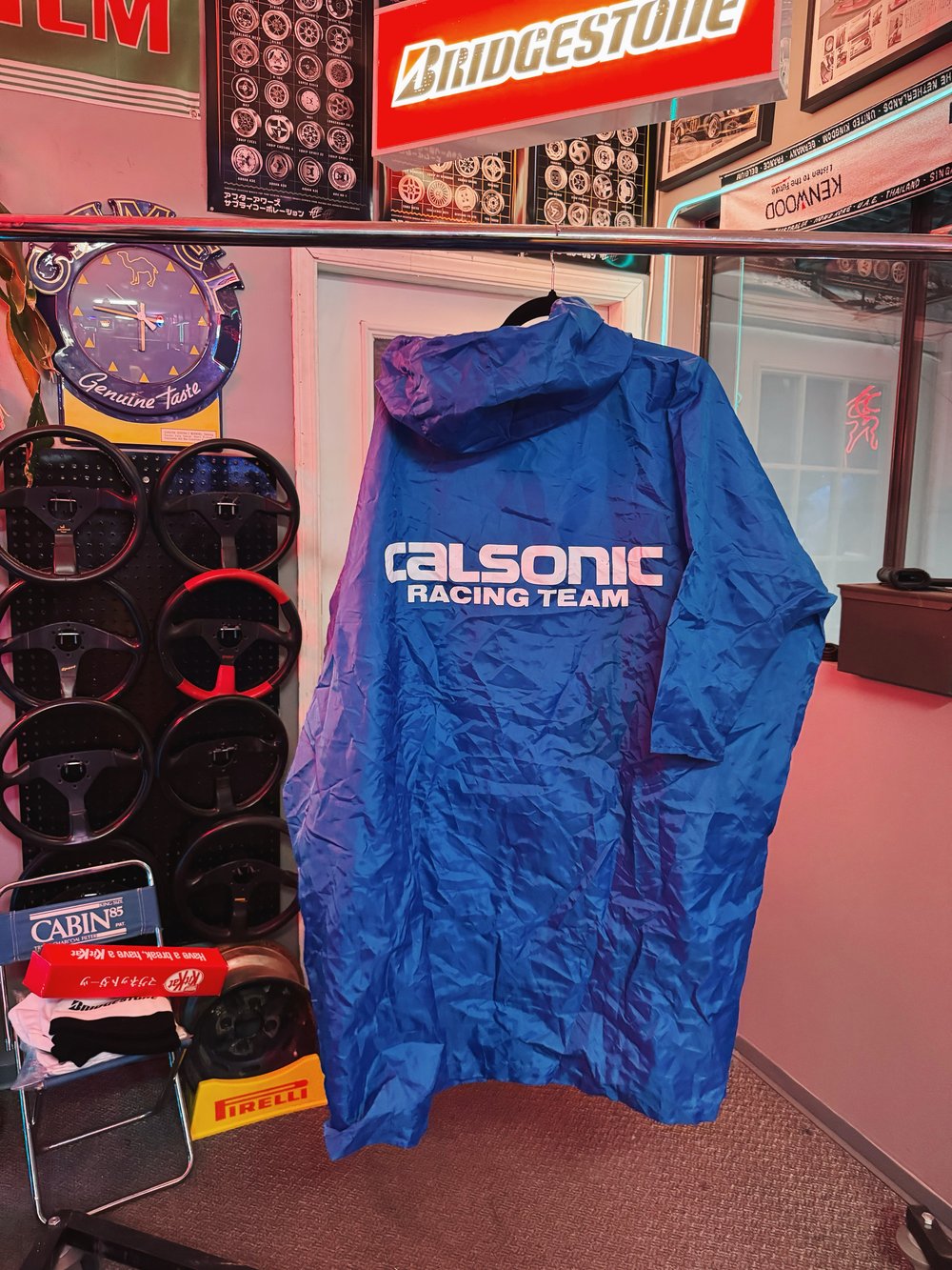 Calsonic Packable Raincoat (Large)