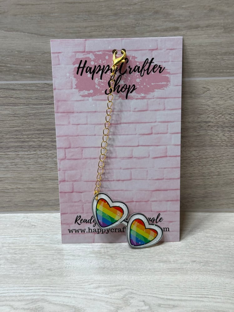 Image of Ready-To-Bead Dangle - Rainbow Shades