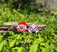 Image 1 of (PINS) Mash Up (Cheech&Chong)(Kirby&jiggylpuff) 