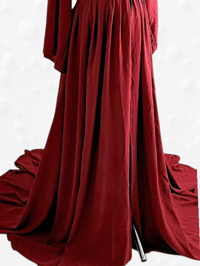Image 3 of Women photosession set - Dorothy - size M-L | burgundy