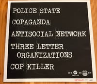Image 2 of Cop Killer “s/t” limited 12” vinyl 
