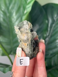 Image 6 of SMALL HALF POLISHED HIMALAYAN RUTILE IN QUARTZ CLUSTERS