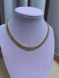 Image 2 of Sparkle D necklace & Bracelet