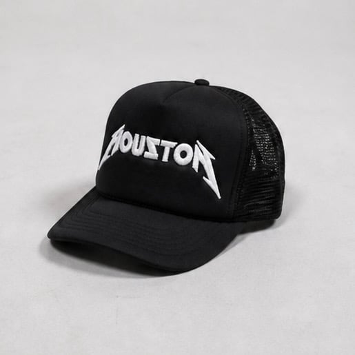 Image of Heavy Houston Black Foam Trucker