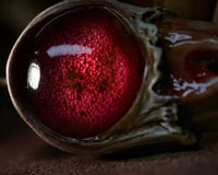Image 12 of Crimson Oracle Snaggletooth Pendant OOAK