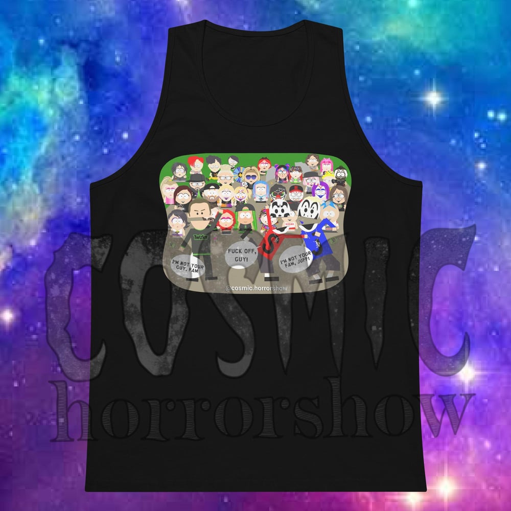 I'm not your fam, juff! Unisex tank top