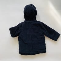 Image 5 of Cord coat navy size 2-3 years 