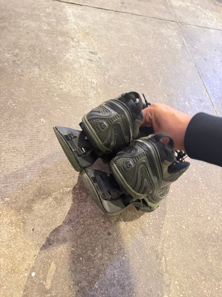 Image of Balenciaga Green X Pander Runners